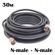  Кабельная сборка N male N male, rg68 30м 