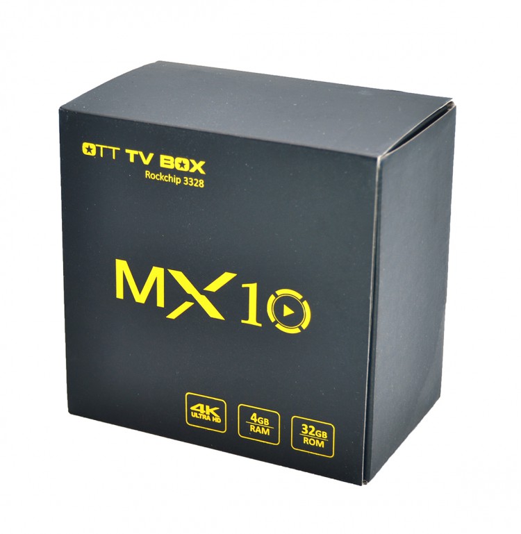 Смарт тв приставка MX10   Android Smart Tv Box 4/32 