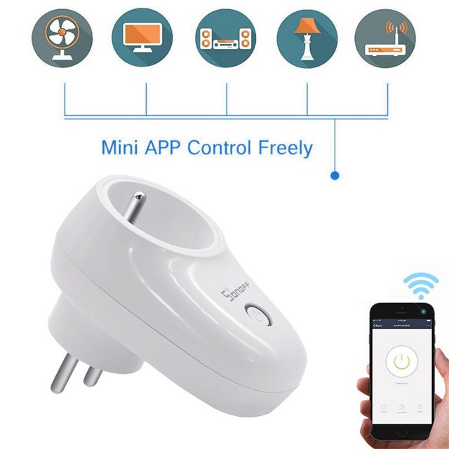 Умная Wi-Fi розетка Sonoff S26 