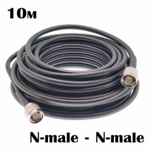 Кабельная сборка N male N male, rg68 10м