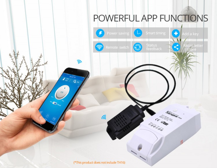Цифровой датчик температуры Sonoff Si7021 