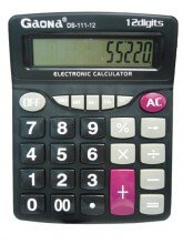 Настольный калькулятор 12 разрядный GAONA DS-111-12