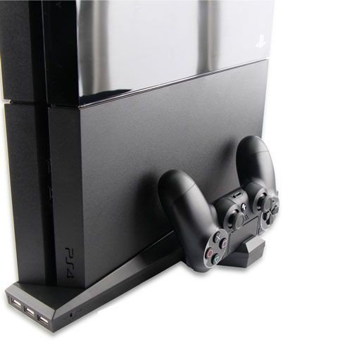 Зарядная станция для 2 беспроводных джойстиков Playstation 4 