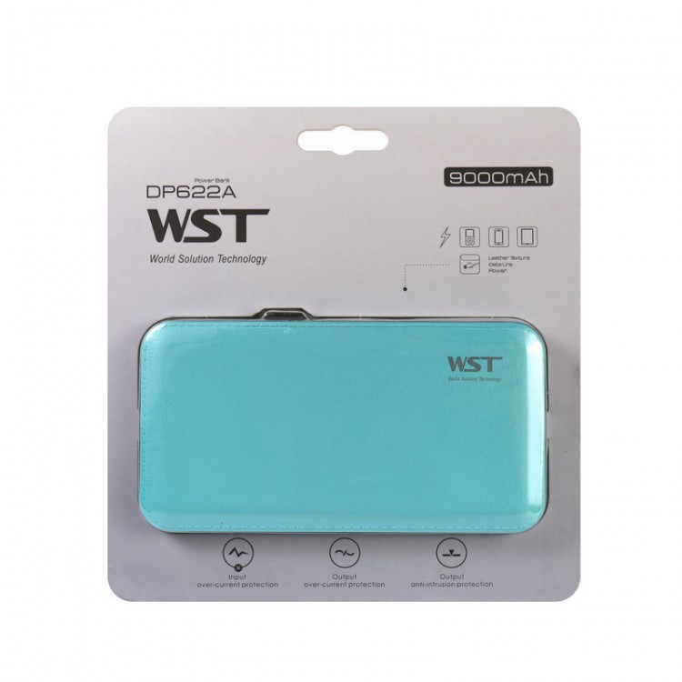 Портативное зарядное устройство WST DP622A 9000 мАч 