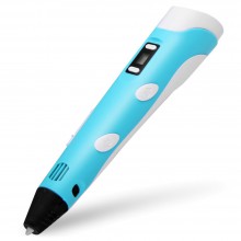 3D ручка 3D Pen 2 Помощник  Голубая