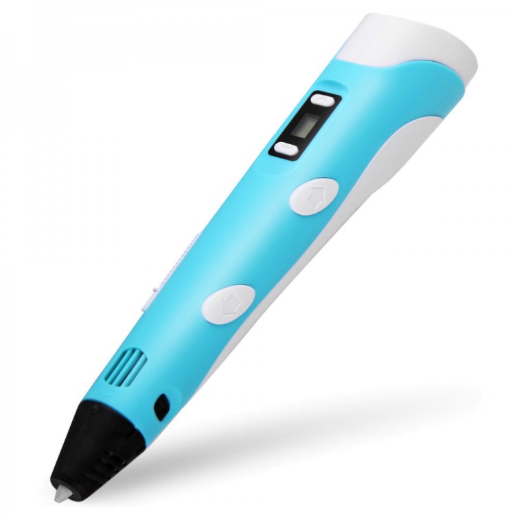 3D ручка 3D Pen 2 Помощник  Голубая 
