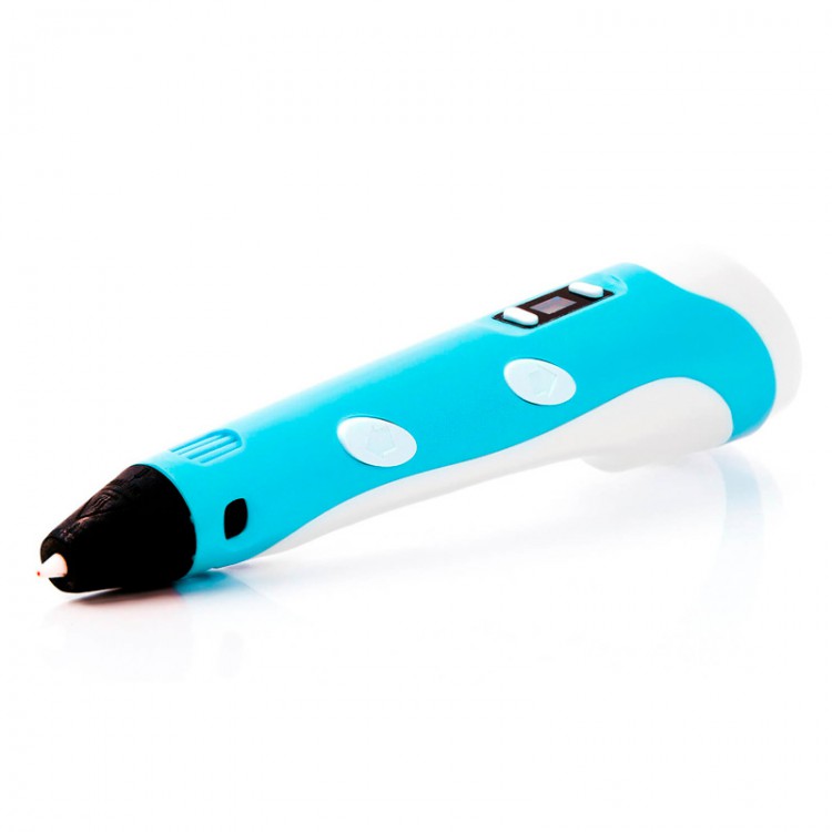 3D ручка 3D Pen 2 Помощник  Голубая 