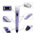 3D ручка 3D Pen 2 Помощник  Фиолетовая 