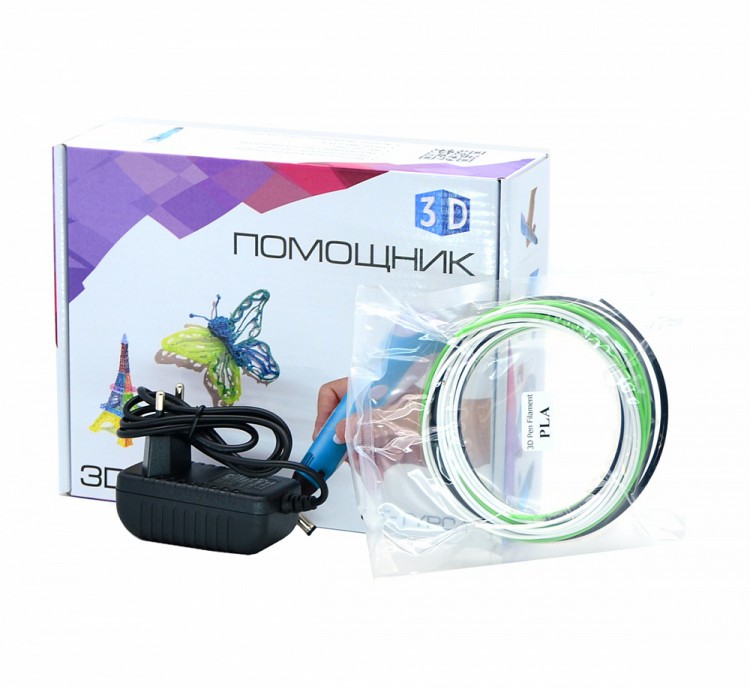 3D ручка 3D Pen 2 Помощник  Фиолетовая 
