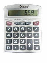 Настольный калькулятор 8  разрядный Kenko KK-6103A