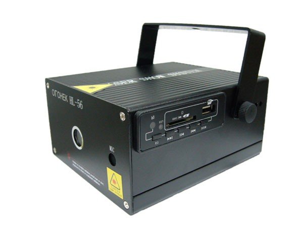 Лазерная цветомузыка с  MP3 Пропеллеры OGHL56 
