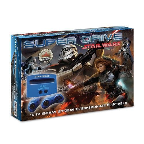 Приставка Сега Super Drive Звездные войны (8 игр) 
