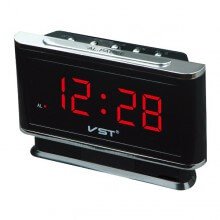 Часы электронные настольные VST 721-1 красные цифры