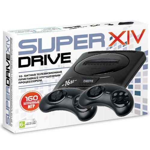 Игровая приставка Sega Super Drive 14 (160 игр) 