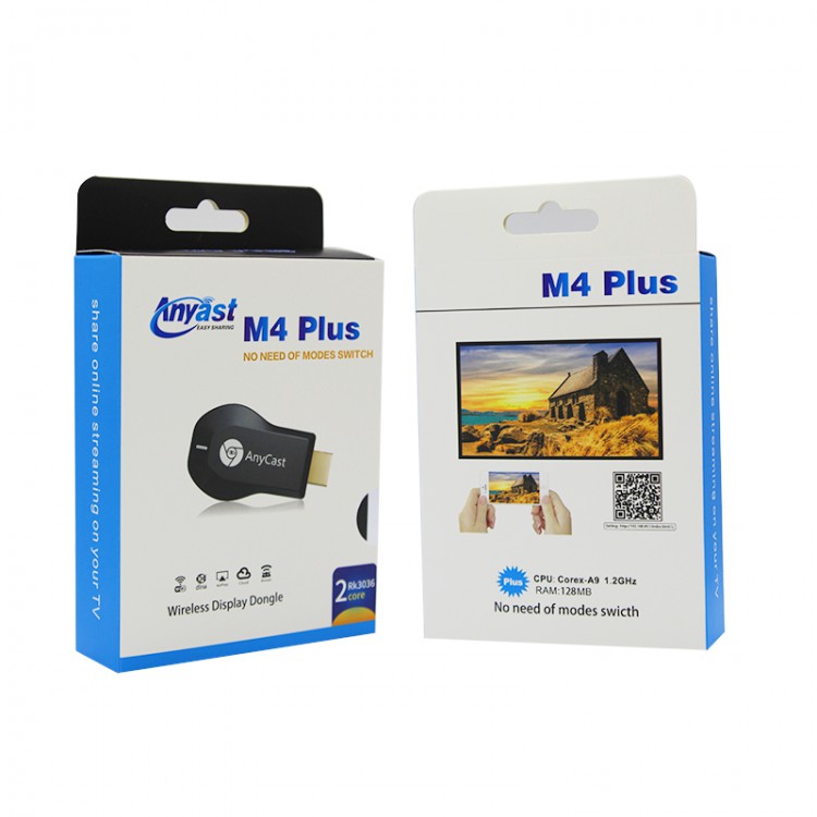 WiFi  HDMI адаптер ANYCAST M4 медиа стример для телевизора 