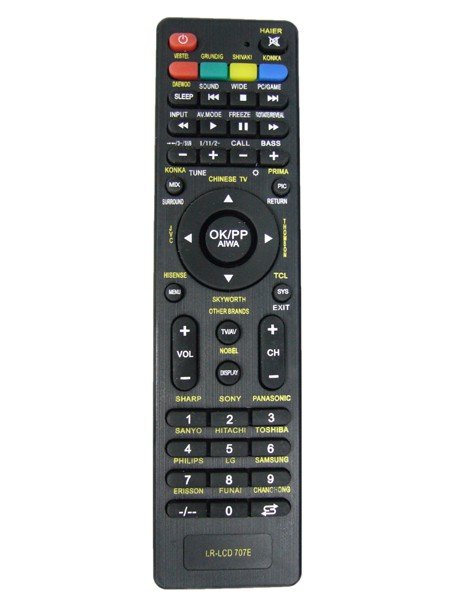 Универсальный пульт для телевизора LR-LCD 707E 