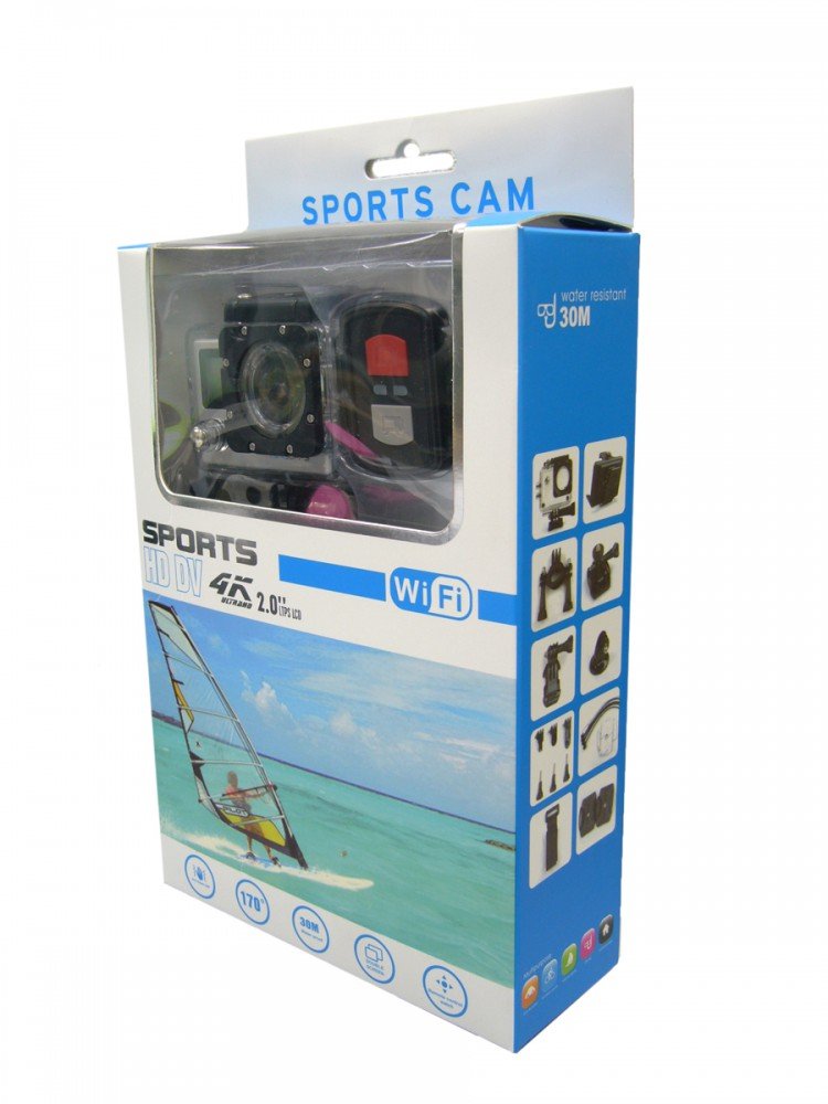Экшн камера 4K Wi Fi Sports cam ORD-15 