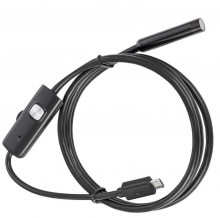 Гибкий USB эндоскоп для андроид смартфонов (телефонов) и ПК 0,3 Мп 2м