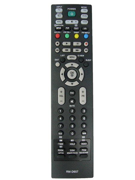 Универсальный пульт для телевизора LG RM-D657 