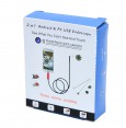 USB эндоскоп для андроид смартфонов и ПК 0,3 Мп 2 м 