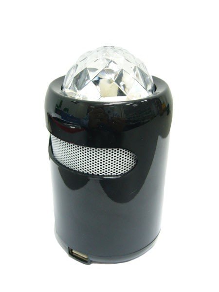 Колонка портативная MP3 с LED подсветкой 