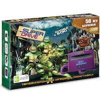 Игровая приставка Сега Super Drive Черепашки Ниндзя (50 игр)