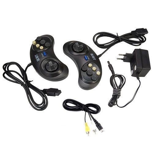 Игровая притавка Sega Mega Drive 2 (62 игры) 