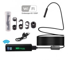 Wifi эндоскоп для айфонов (ios) и андроид смартфонов  1,3 Мп 2м