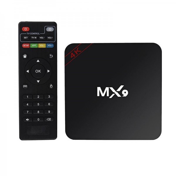 Смарт тв приставка MX9 Android TV Box 1/8 