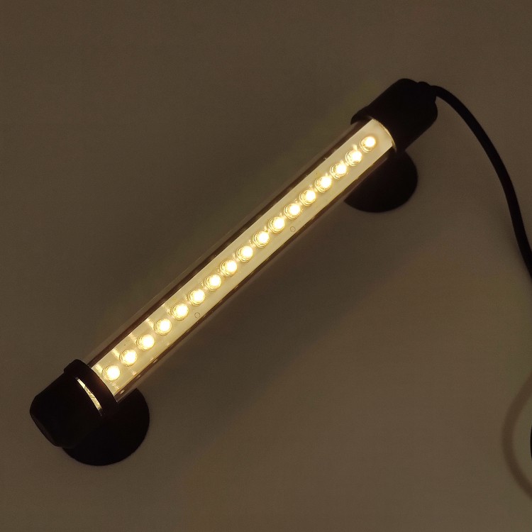 Светодиодный LED светильник лампа для аквариума 280 мм 3200К 